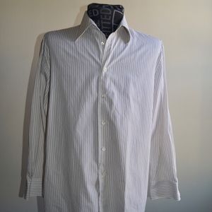 JOHN VARVATOS USA Striped L/S Button Down Shirt 16